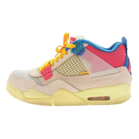 NIKE AIR JORDAN ナイキ ジョーダン DC9533-800 4 UNION GUAVA ユニオン グァバ スニーカー マルチカラー系 26.5cm【中古】