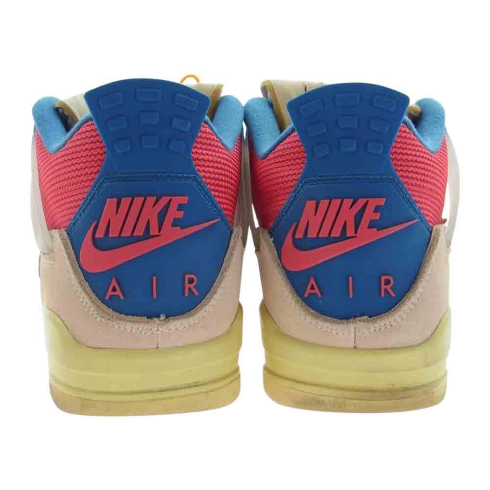 NIKE AIR JORDAN ナイキ ジョーダン DC9533-800 4 UNION GUAVA ユニオン グァバ スニーカー マルチカラー系 26.5cm【中古】