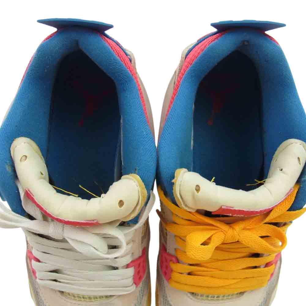 NIKE AIR JORDAN ナイキ ジョーダン DC9533-800 4 UNION GUAVA ユニオン グァバ スニーカー マルチカラー系 26.5cm【中古】