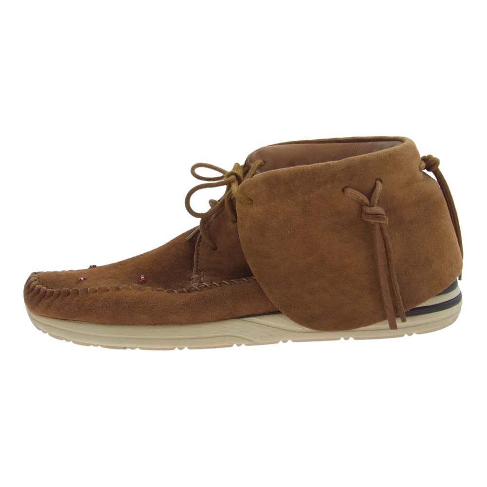 VISVIM ビズビム 20AW 0120202002004 FBT LHAMO FOLK フォーク モカシン シューズ ブラウン系 M10.5【中古】