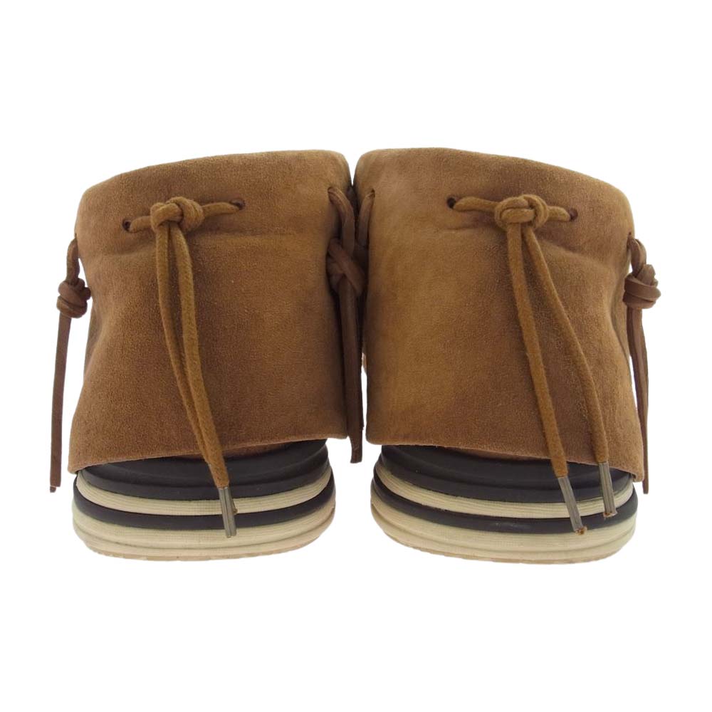 VISVIM ビズビム 20AW 0120202002004 FBT LHAMO FOLK フォーク モカシン シューズ ブラウン系 M10.5【中古】