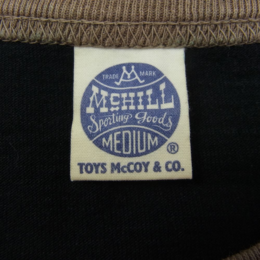 TOY'S McCOY トイズマッコイ GARAGE COMPANY ガレージカンパニー プリント 半袖 Tシャツ ブラック系 M【中古】