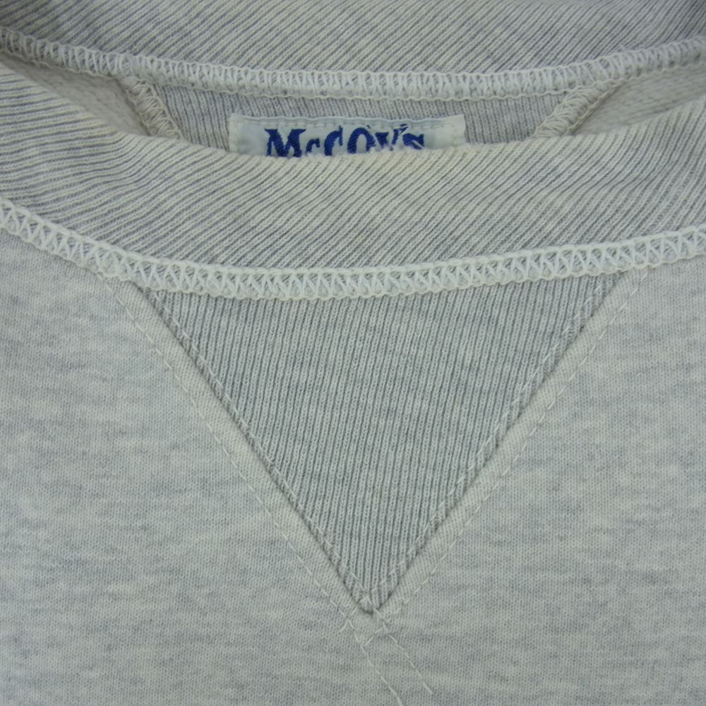 The REAL McCOY'S ザリアルマッコイズ USAAF 両V クルーネック スウェット トレーナー グレー系 M【中古】