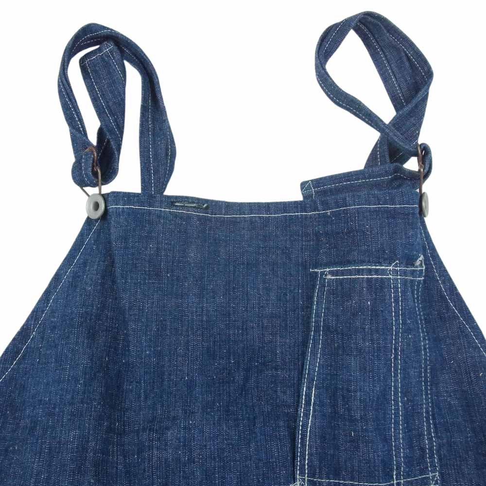ウォークオンクロージングファクトリー OVERALLS インディゴ オーバーオール インディゴブルー系 36【中古】