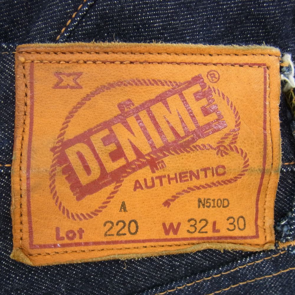 Denime ドゥニーム LOT 220A OFFSET XX MODEL デニム パンツ インディゴブルー系 32【中古】