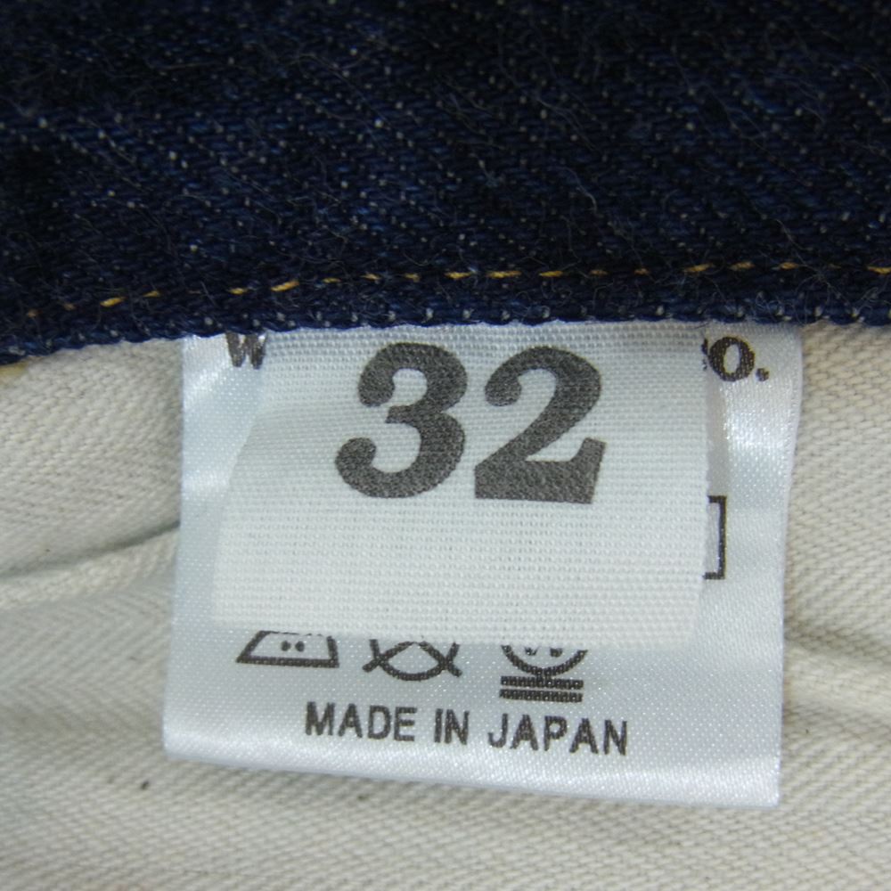 WAREHOUSE ウエアハウス Lot 1002 COWBOY PANTS WW II MODEL 大戦モデル カウボーイ デニム パンツ インディゴブルー系 32【中古】