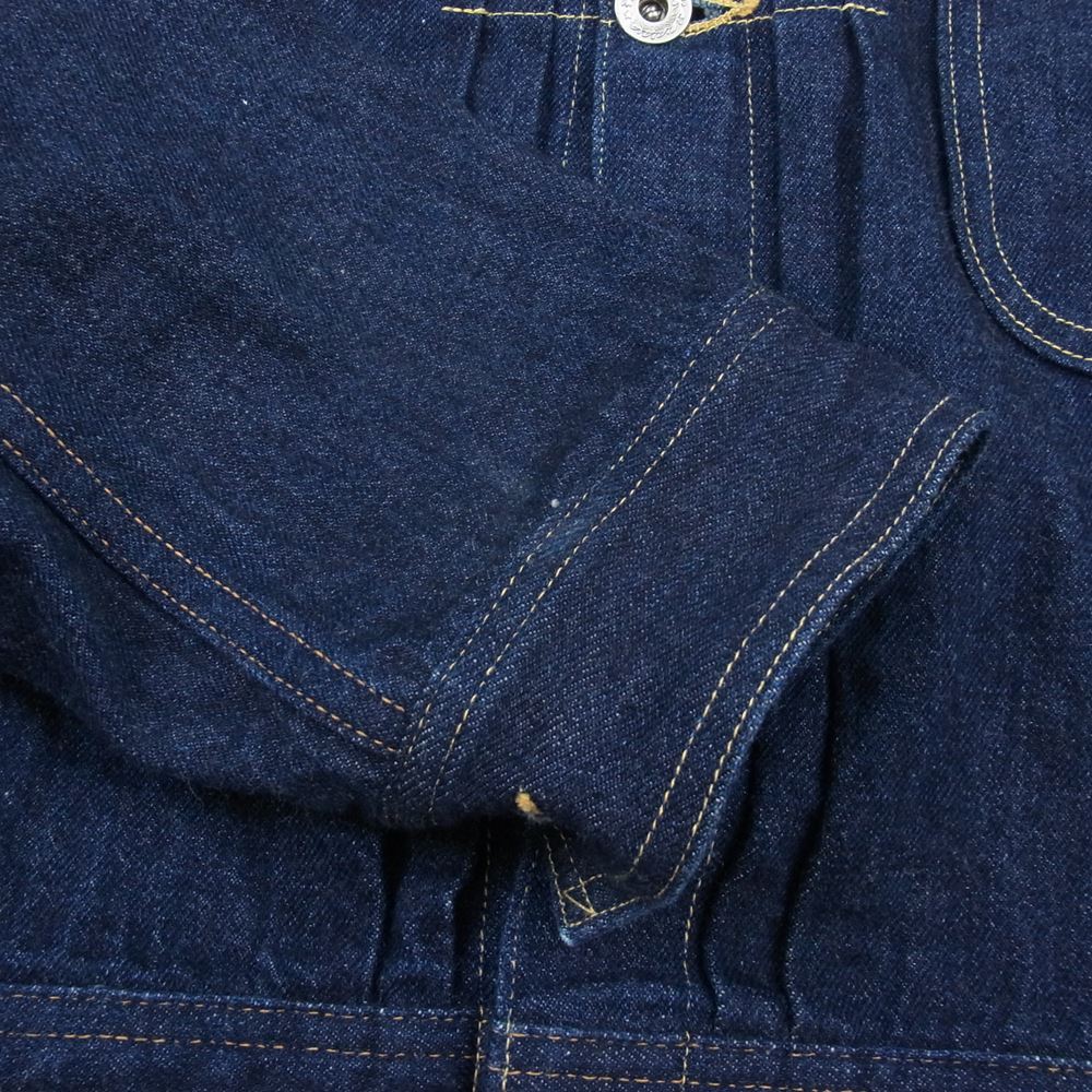 WAREHOUSE ウエアハウス Lot 2010 COWBOY JACKET WW II MODEL カウボーイ 大戦 デニム ジャケット インディゴブルー系 40【美品】【中古】