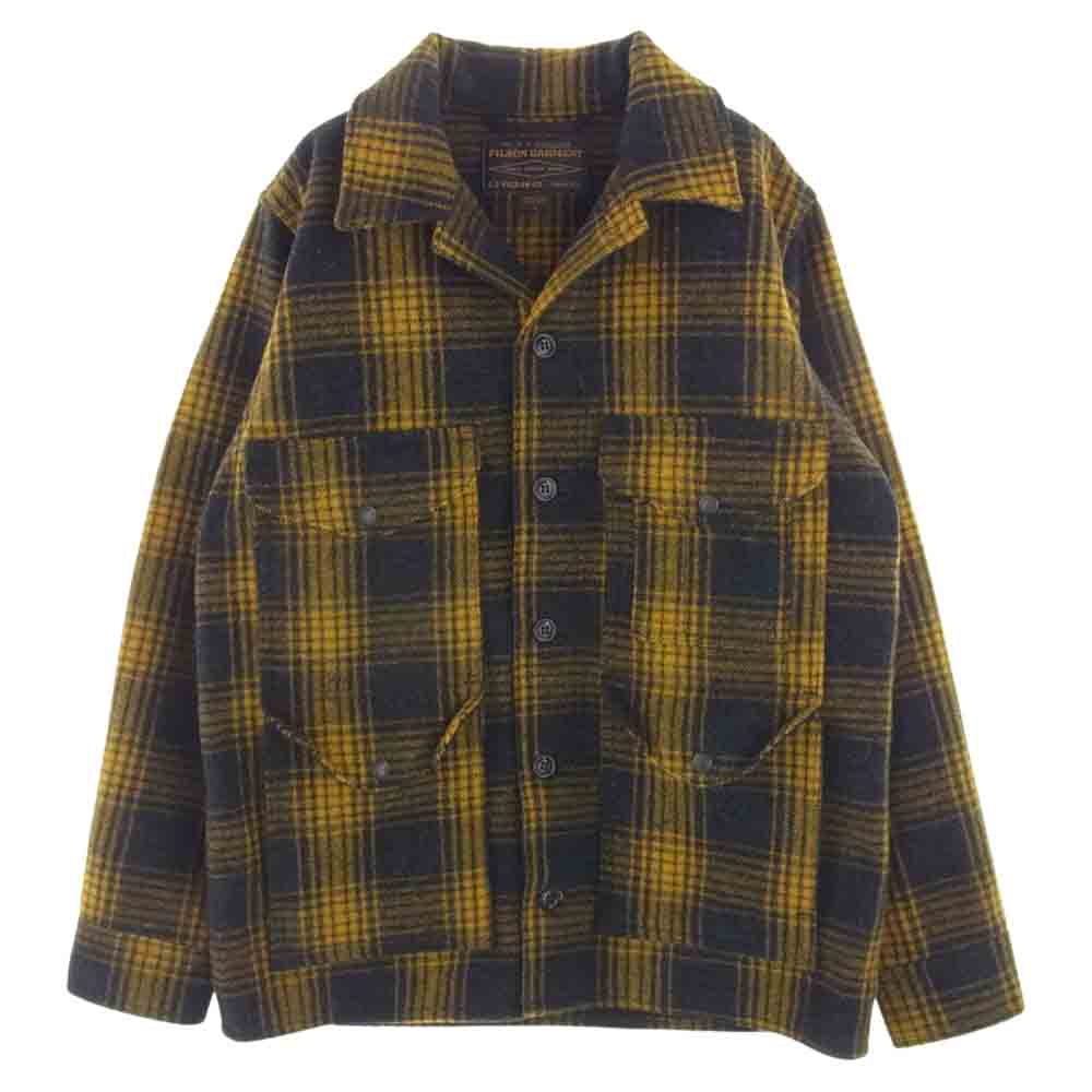 FILSON フィルソン MACKINAW WOOL CRUISER JACKET 2022 LIMITED マッキノー マッキーノ ウール  クルーザー ジャケット 限定カラー ゴールドオークル系 S【美品】【中古】