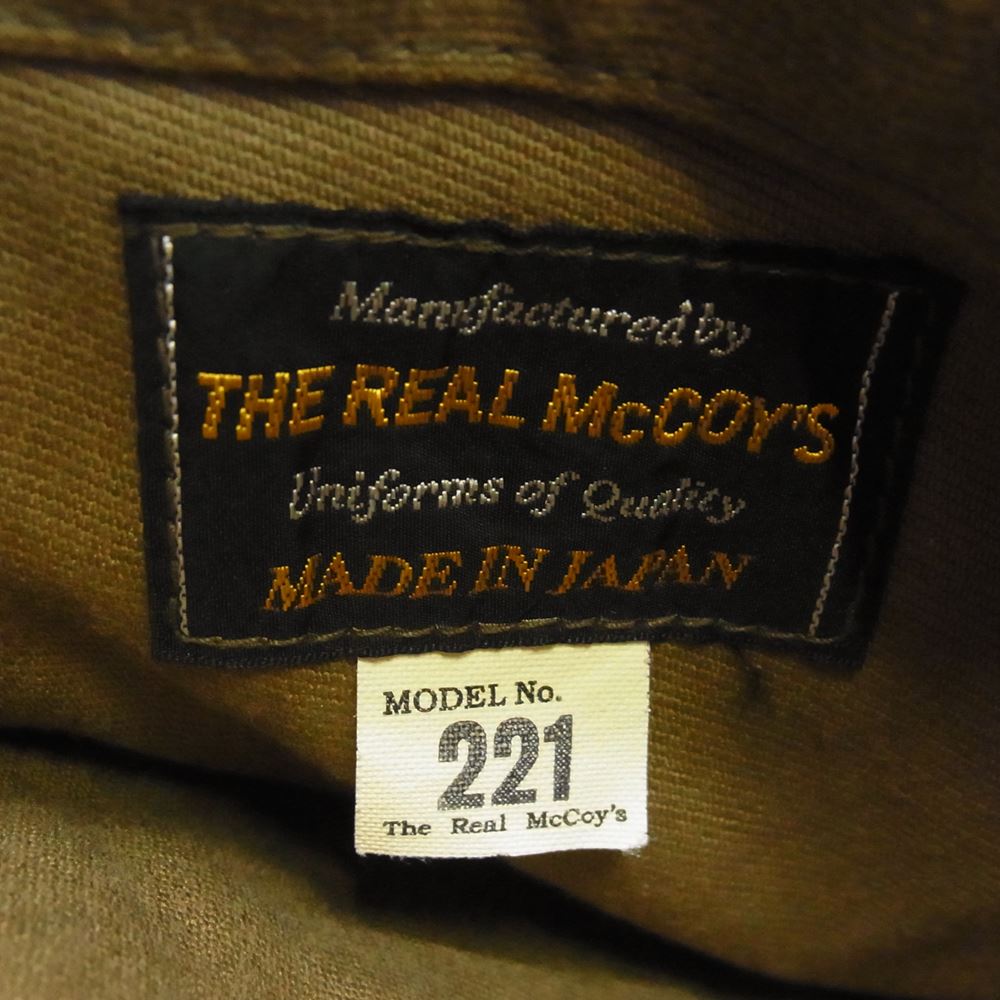 The REAL McCOY'S ザリアルマッコイズ 22AW MJ22116 N-1 KHAKI USS REDFIN デッキ ジャケット ミリタリー カーキ系 42【中古】