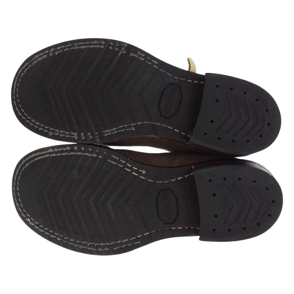 WESCO ウエスコ BOSS ボス ラフウアウト スエード エンジニア ブーツ ライトブラウン系 US9.5D【中古】