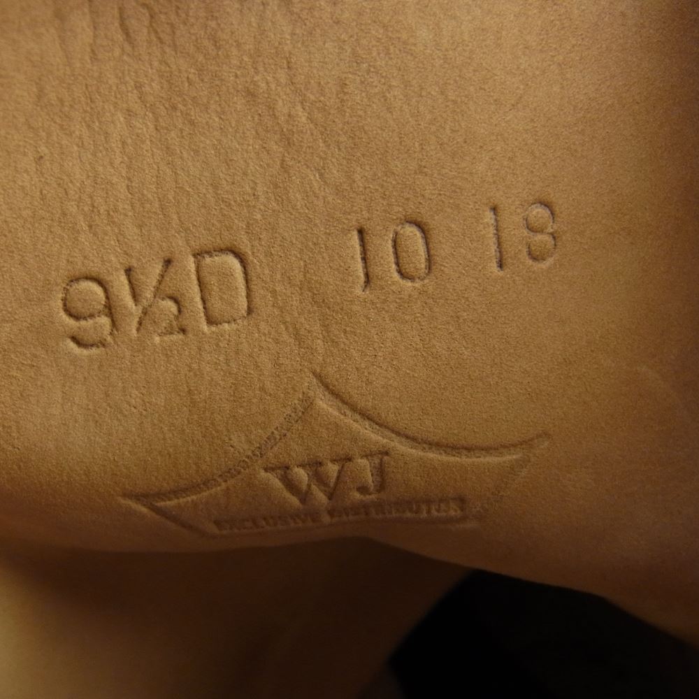 WESCO ウエスコ BOSS ボス ラフウアウト スエード エンジニア ブーツ ライトブラウン系 US9.5D【中古】