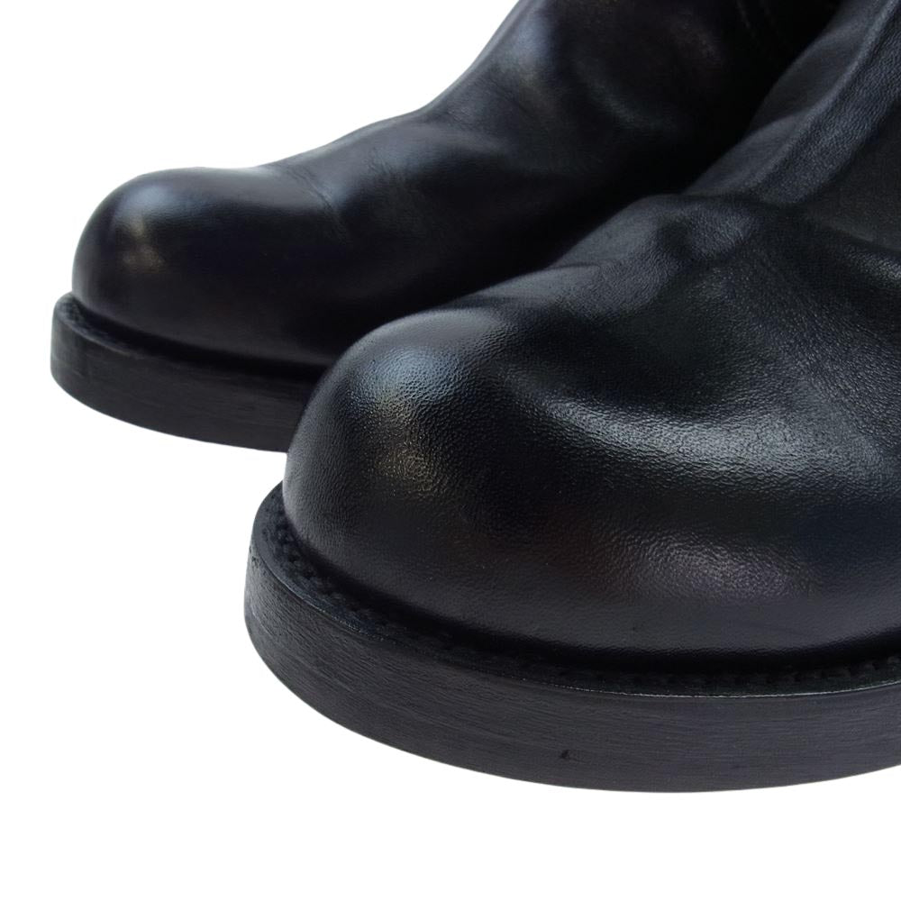 The REAL McCOY'S ザリアルマッコイズ BUCO HORSEHIDE ENGINEER BOOTS ブコ ホースハイド レザー エンジニア ブーツ サイズ10D ブラック系 10D【中古】