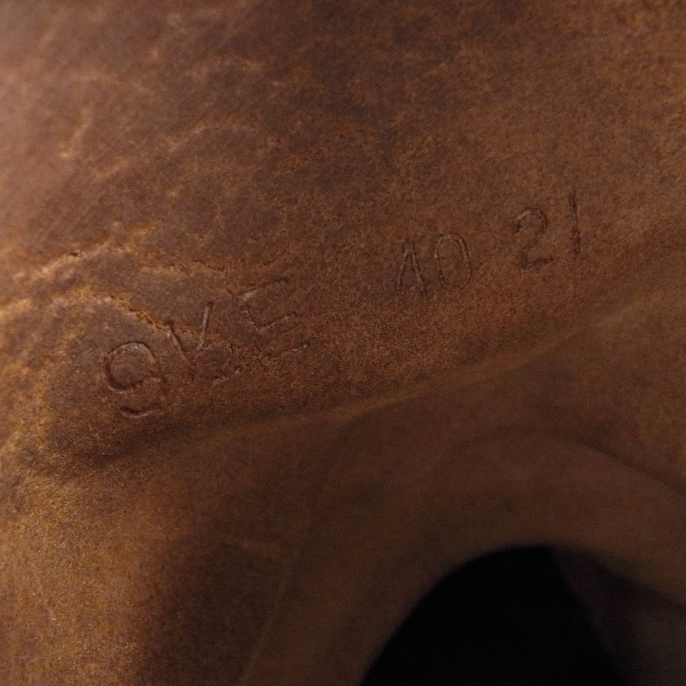 WESCO ウエスコ MISTER LOU 7600 ミスター ルー 茶芯 ブラック ホースハイド ヴィンテージロゴ刻印  エンジニア ブーツ ブラック系 US9.5E【中古】