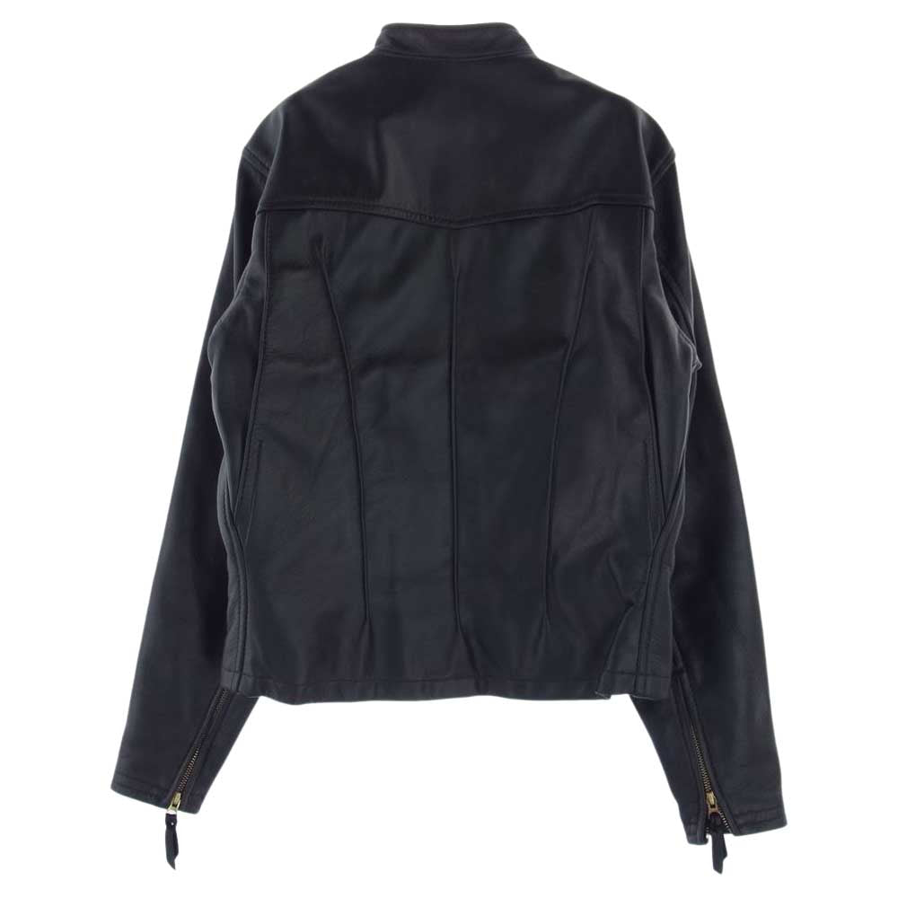 LANGLITZ LEATHERS ラングリッツレザーズ Cascade キャスケード レザー ライダース ジャケット ブラック系 サイズ表記無し【中古】