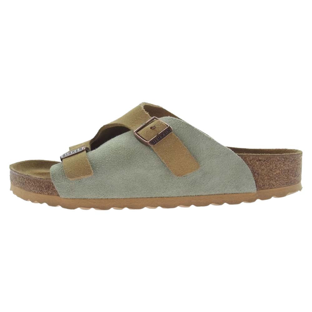 BIRKENSTOCK ビルケンシュトック ZURICH チューリッヒ コンビカラー サンド × デザートセージ サンダル ベージュ系 26.0㎝【中古】