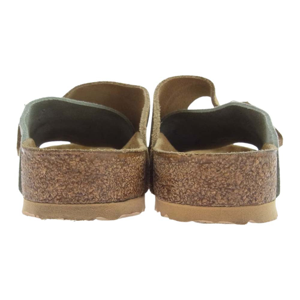 BIRKENSTOCK ビルケンシュトック ZURICH チューリッヒ コンビカラー サンド × デザートセージ サンダル ベージュ系 26.0㎝【中古】
