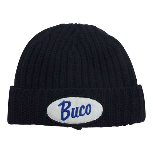 The REAL McCOY'S ザリアルマッコイズ BUCO MECHANIC KNIT CAP ブコ メカニック ニットキャップ ビーニー ネイビー系【中古】