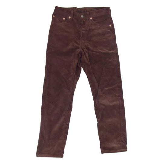 The REAL McCOY'S ザリアルマッコイズ LOT 906 CORDUROY TROUSERS コーデュロイ パンツ W30 ブラウン系 28【中古】