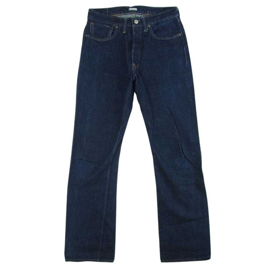 WAREHOUSE ウエアハウス DD-1004 DUCK DIGGER 1937モデル アーキュエイトステッチ デニム パンツ インディゴブルー系 W29【中古】