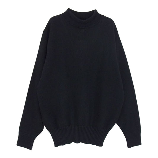 The REAL McCOY'S ザリアルマッコイズ USN WOOL JERSEY ウール ミリタリー セーター ブラック系 40【中古】
