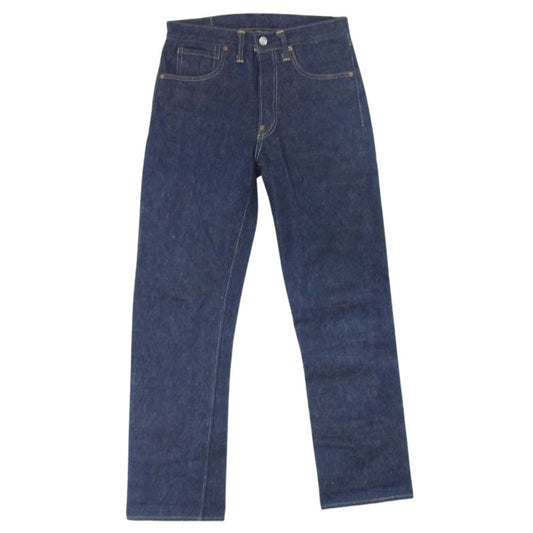 WAREHOUSE ウエアハウス Lot S1003XX(1000XX) 1942 MODEL 大戦 デニムスレキ 股リベット 赤ペンキ デニム パンツ W28 インディゴブルー系 28【中古】