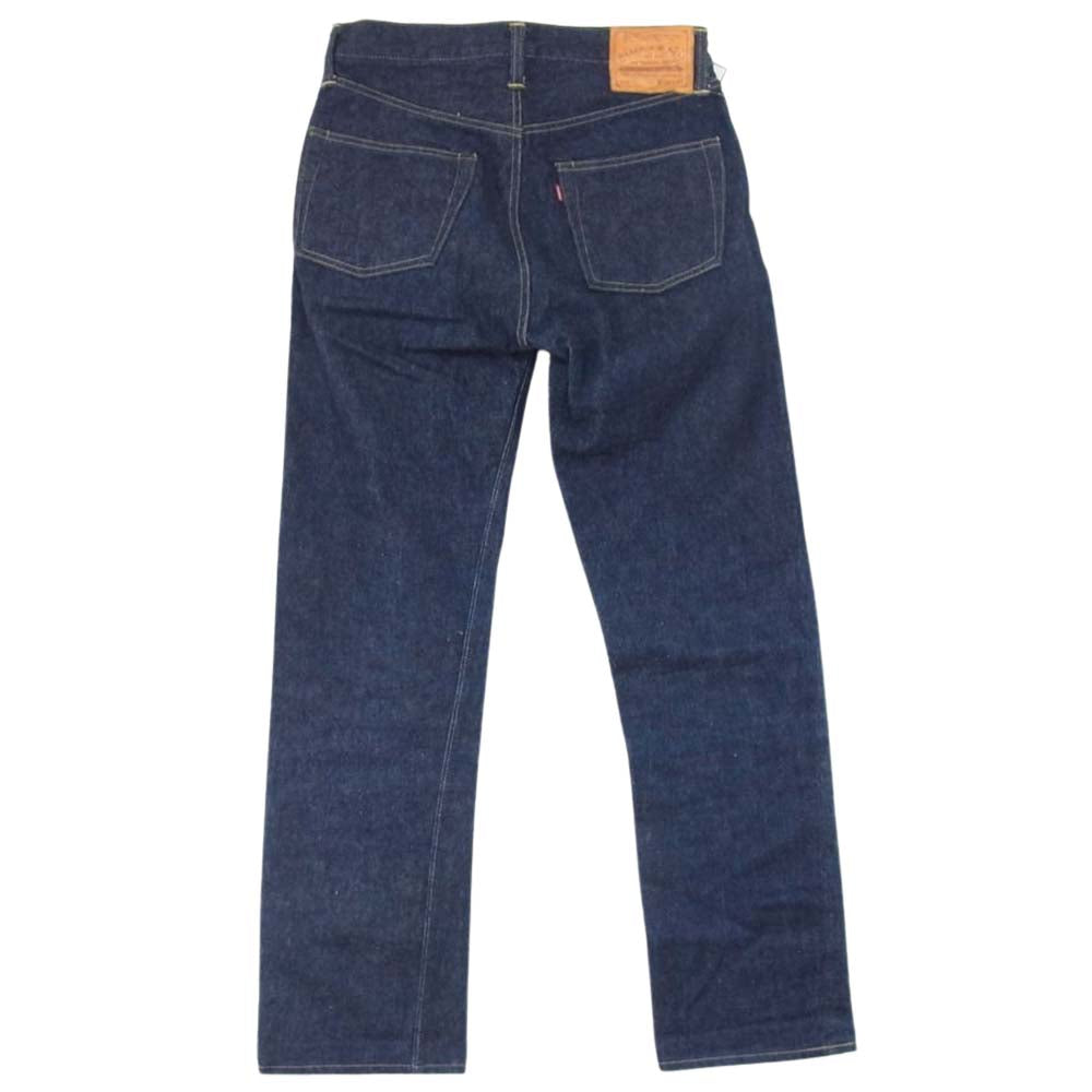 WAREHOUSE ウエアハウス Lot S1003XX(1000XX) 1942 MODEL 大戦 デニムスレキ 股リベット 赤ペンキ デニム パンツ W28 インディゴブルー系 28【中古】