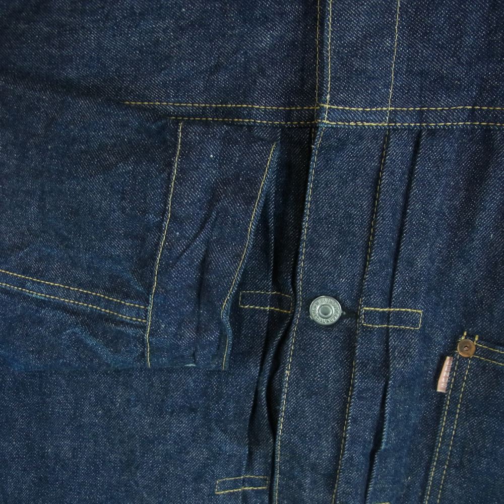 WAREHOUSE ウエアハウス S2000XX DEADSTOCK BLUE WWII DENIM JACKET 1st 大戦モデル デニム ジャケット インディゴブルー系 42【中古】