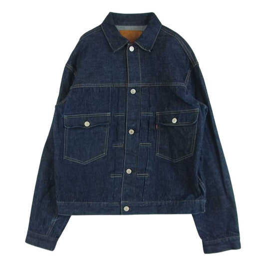 WAREHOUSE ウエアハウス LOT 2002XX 2ND TYPE セカンド タイプ デニム ジャケット 日本製 インディゴブルー系 44【中古】