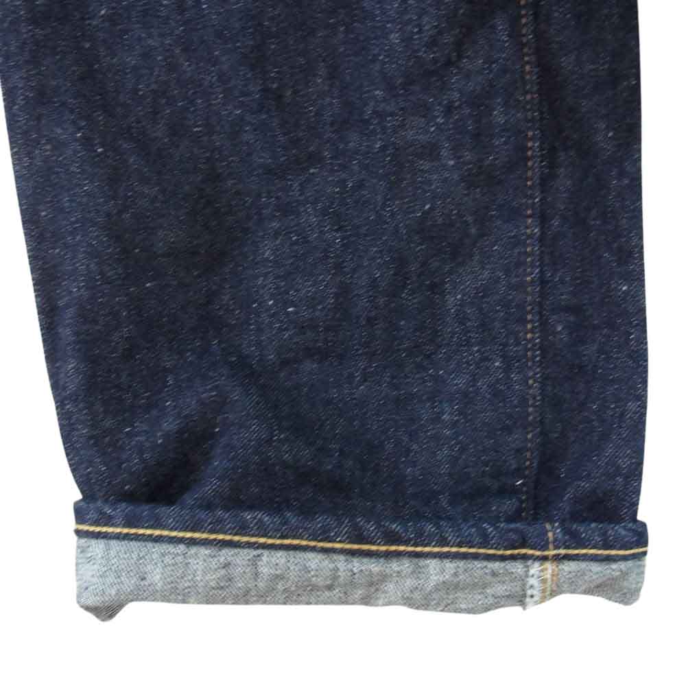 WAREHOUSE ウエアハウス 1001XX(1000XX) センターループずれ アーキュエイトステッチ ピンクセルヴィッチ デニム パンツ インディゴブルー系 32【中古】