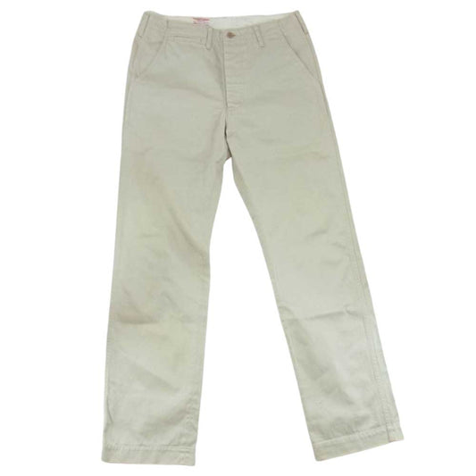 TOY'S McCOY トイズマッコイ McQUEEN TROUSERS マックイーン チノ パンツ ライトベージュ系 W32インチ【中古】