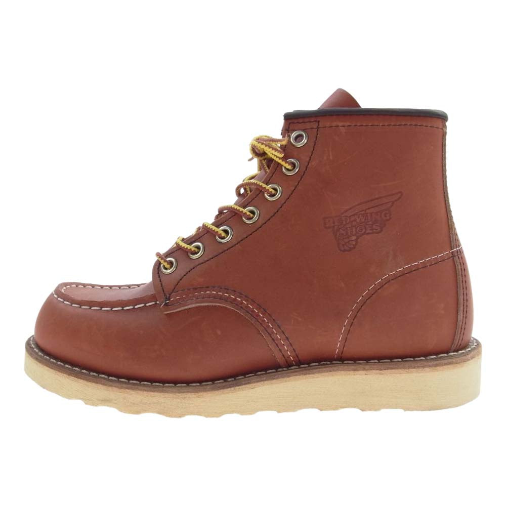 RED WING レッドウィング 8875 6inch CLASSIC MOC TOE アイリッシュセッター ブーツ ブラウン系 22.5cm【美品】【中古】