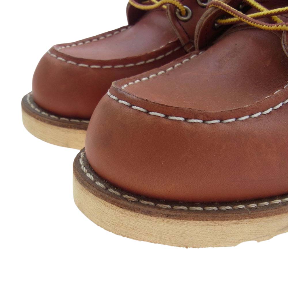 RED WING レッドウィング 8875 6inch CLASSIC MOC TOE アイリッシュセッター ブーツ ブラウン系 22.5cm【美品】【中古】