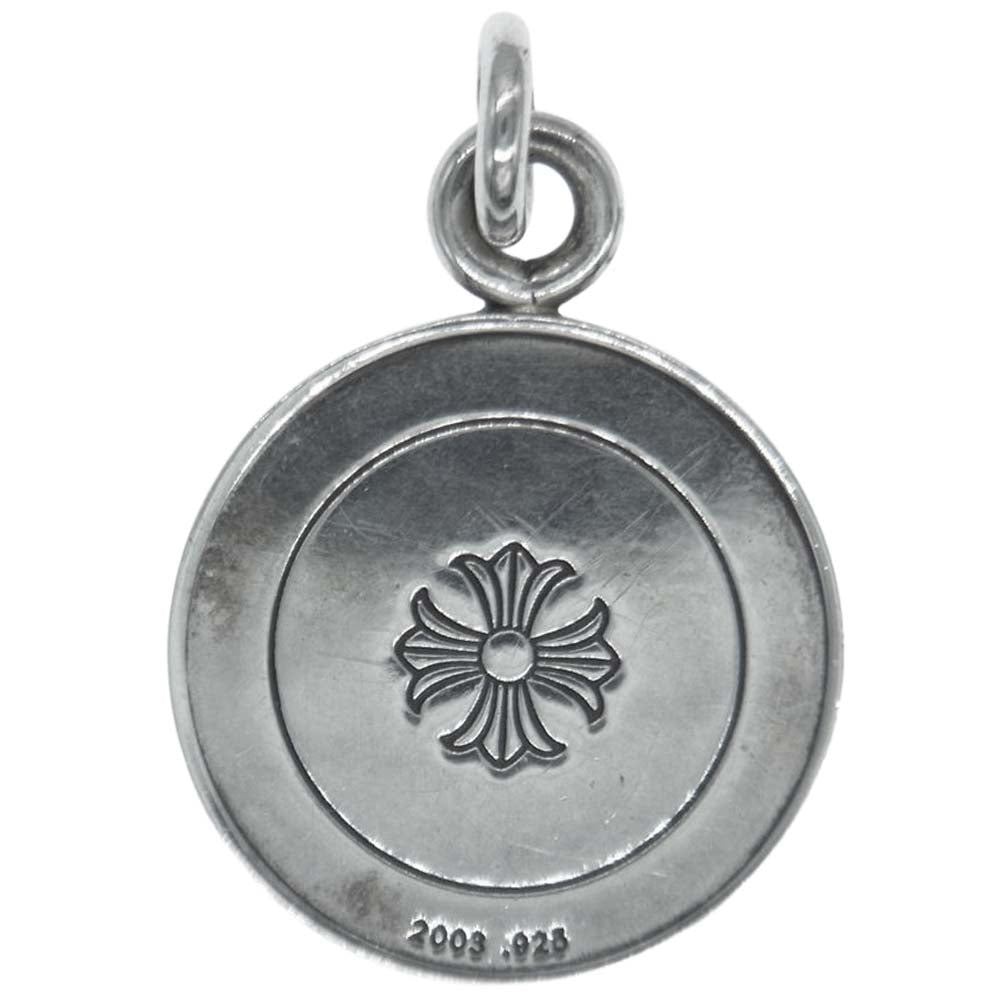 CHROME HEARTS クロムハーツ（原本無） CHRM ANGL MDL エンジェルメダル チャーム V2 ペンダントトップ シルバー系【中古】