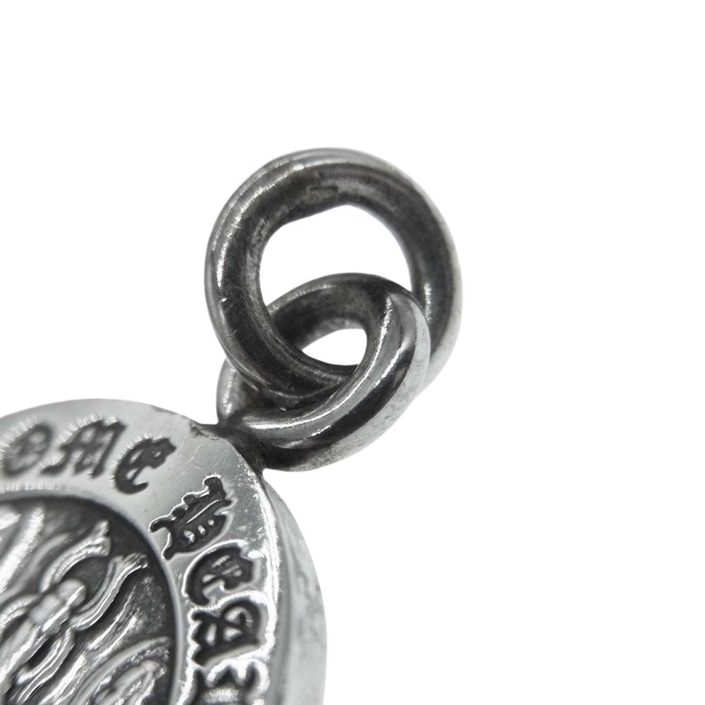 CHROME HEARTS クロムハーツ（原本無） CHRM ANGL MDL エンジェルメダル チャーム V2 ペンダントトップ シルバー系【中古】
