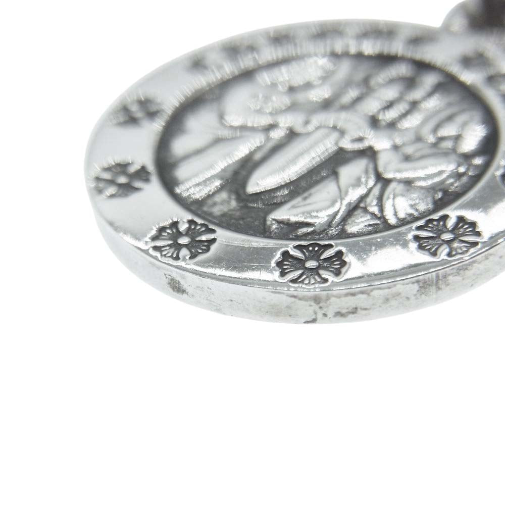 CHROME HEARTS クロムハーツ（原本無） CHRM ANGL MDL エンジェルメダル チャーム V2 ペンダントトップ シルバー系【中古】