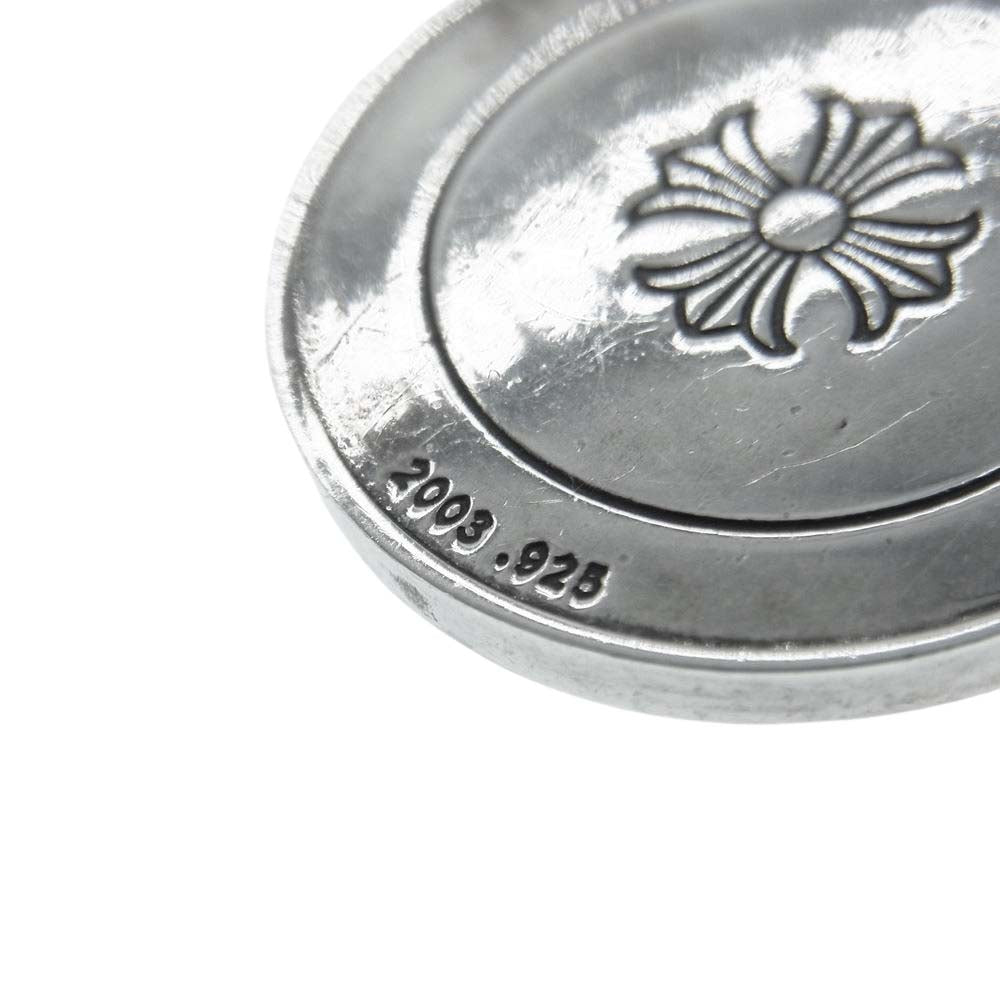 CHROME HEARTS クロムハーツ（原本無） CHRM ANGL MDL エンジェルメダル チャーム V2 ペンダントトップ シルバー系【中古】