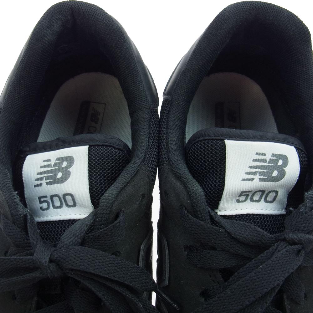 NEW BALANCE ニューバランス GM500CE1 ローカット スニーカー ブラック系 28cm【中古】