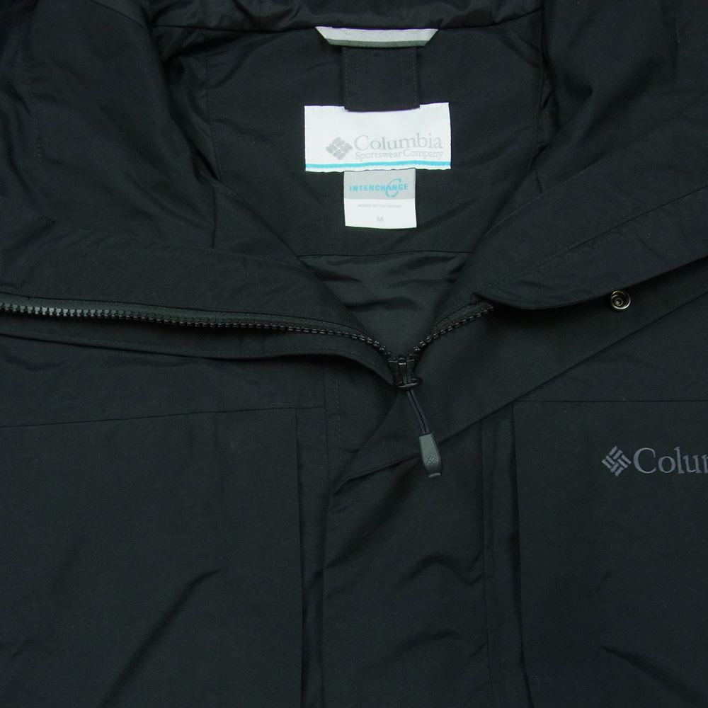 Columbia コロンビア PM0472 Wood Road Jacket ウッドロード ジャケット マウンテン パーカ ブラック系 M【中古】