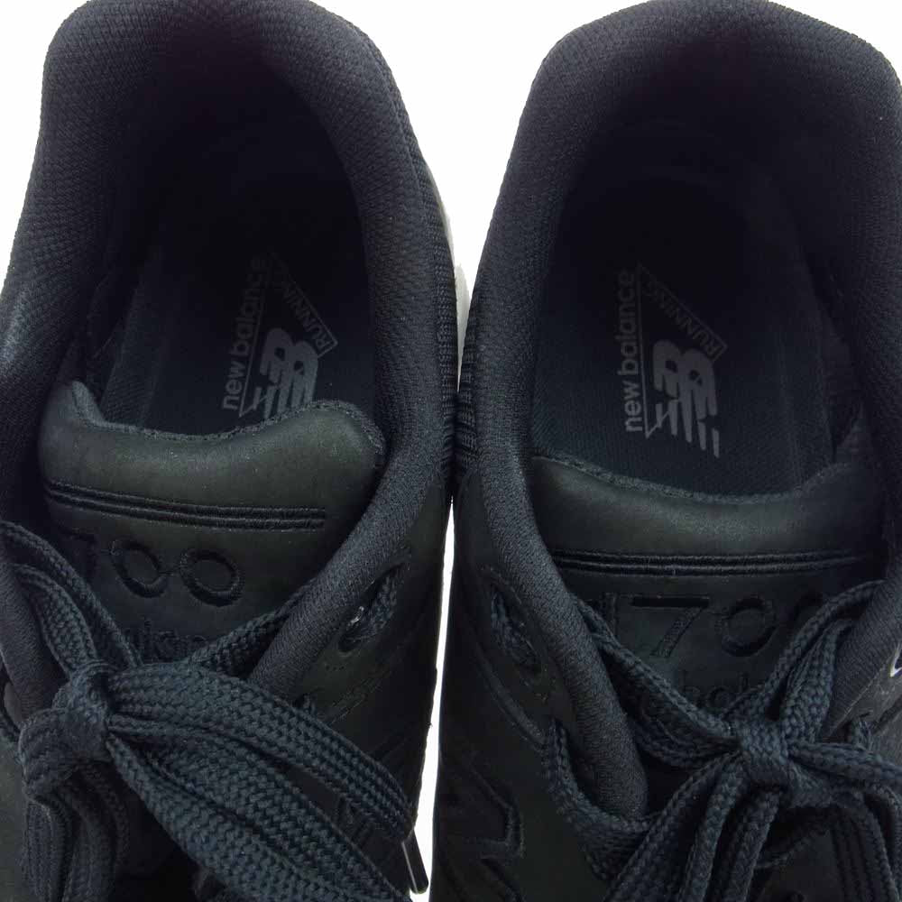 NEW BALANCE ニューバランス CM1700JK ローカット スニーカー ブラック系 27.5cm【中古】