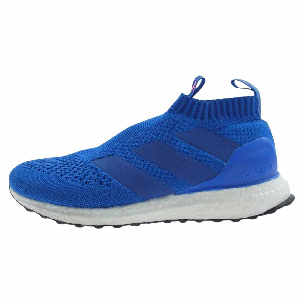 adidas アディダス  BY9090 ACE 17+ PURECONTROL ULTRAB ピュアコントロール ウルトラ ブースト スニーカー ブルー系 27cm【中古】