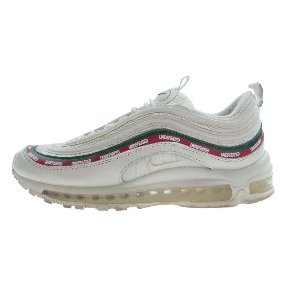 NIKE ナイキ  AJ1986-100  × UNDEFEATED AIR MAX 97 OG アンディフィーテッド エアマックス 97 ローカット スニーカー ホワイト系 27cm【中古】