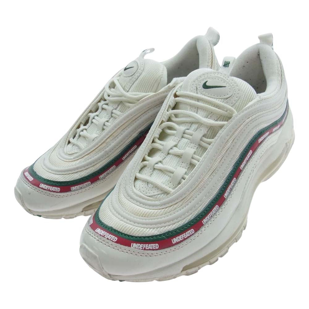 NIKE ナイキ  AJ1986-100  × UNDEFEATED AIR MAX 97 OG アンディフィーテッド エアマックス 97 ローカット スニーカー ホワイト系 27cm【中古】