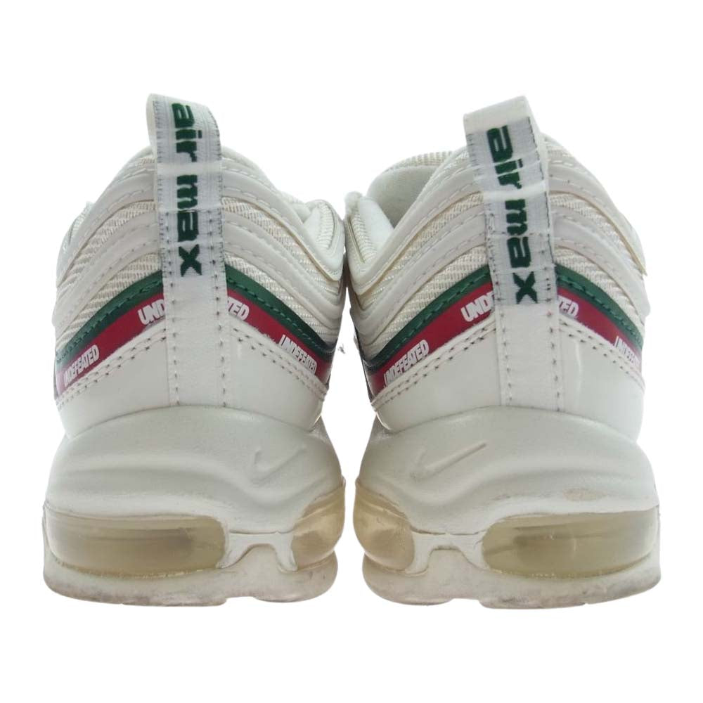 NIKE ナイキ  AJ1986-100  × UNDEFEATED AIR MAX 97 OG アンディフィーテッド エアマックス 97 ローカット スニーカー ホワイト系 27cm【中古】