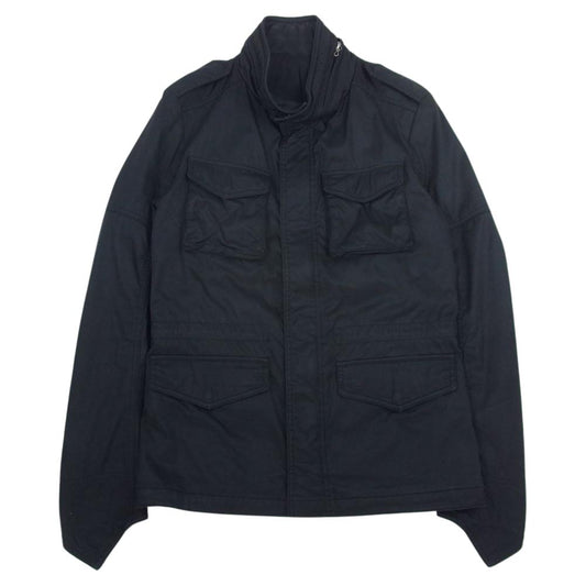 SHELLAC シェラック M-65 中綿入り ミリタリー ジャケット ブラック系 46【中古】