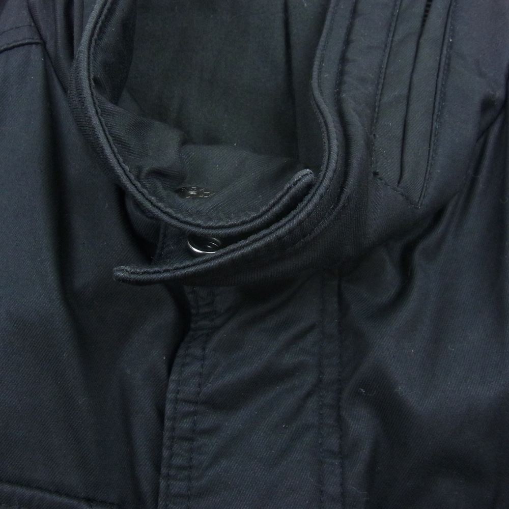 SHELLAC シェラック M-65 中綿入り ミリタリー ジャケット ブラック系 46【中古】