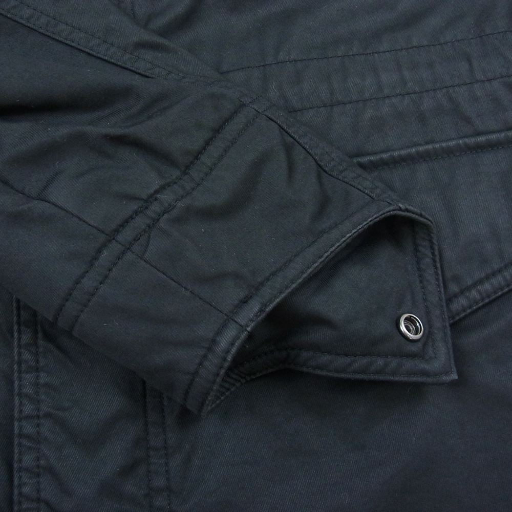 SHELLAC シェラック M-65 中綿入り ミリタリー ジャケット ブラック系 46【中古】