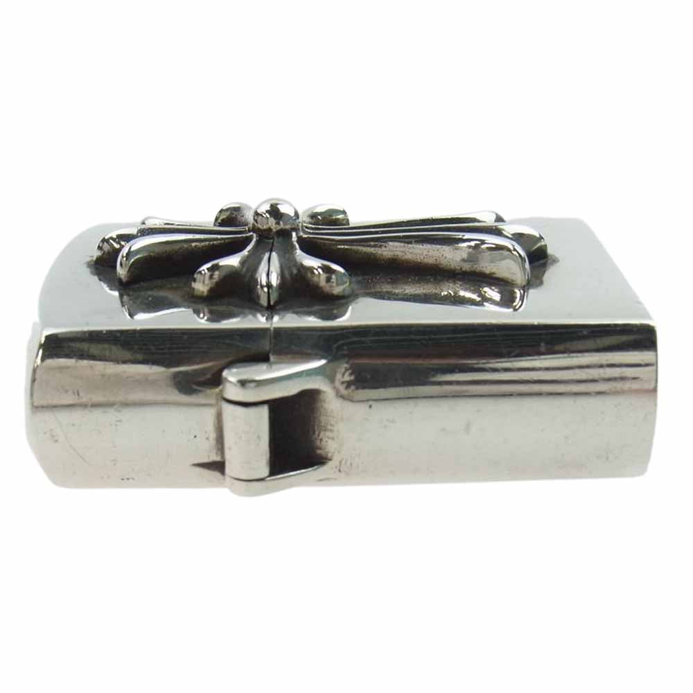 CHROME HEARTS クロムハーツ（原本無） ZIPPO LIGHTERZ-V1 V1 スモール CHクロス ジッポ ライター シルバー系【中古】