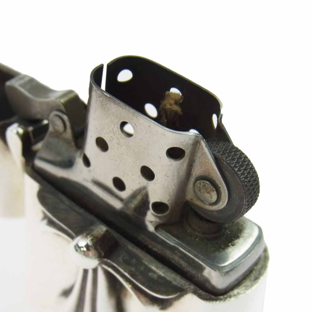 CHROME HEARTS クロムハーツ（原本無） ZIPPO LIGHTERZ-V1 V1 スモール CHクロス ジッポ ライター シルバー系【中古】