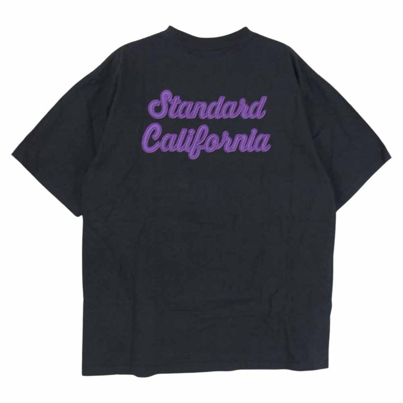 STANDARD CALIFORNIA スタンダードカリフォルニア TSOSR090 SD Heavyweight Script Logo T ヘビーウェイト ロゴ 半袖 Tシャツ ブラック系 M【美品】【中古】