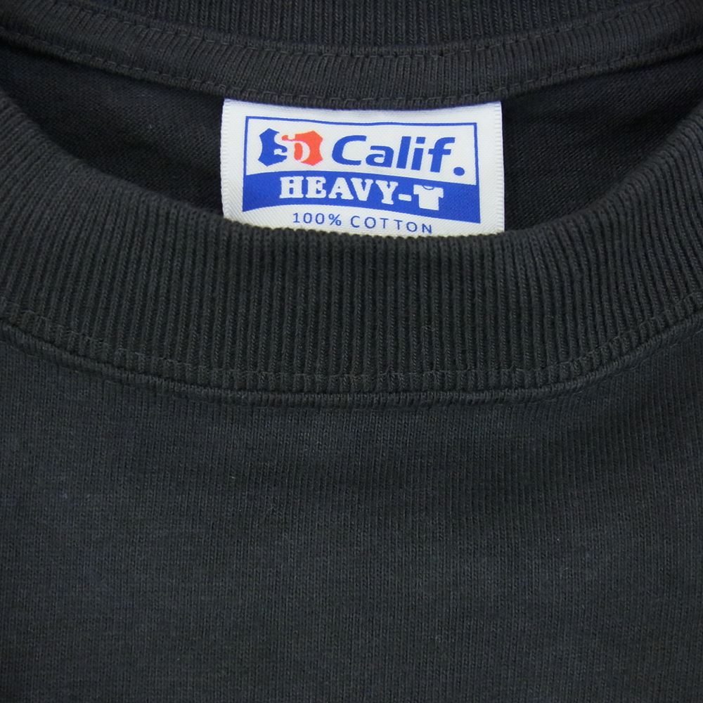 STANDARD CALIFORNIA スタンダードカリフォルニア TSOSR090 SD Heavyweight Script Logo T ヘビーウェイト ロゴ 半袖 Tシャツ ブラック系 M【美品】【中古】